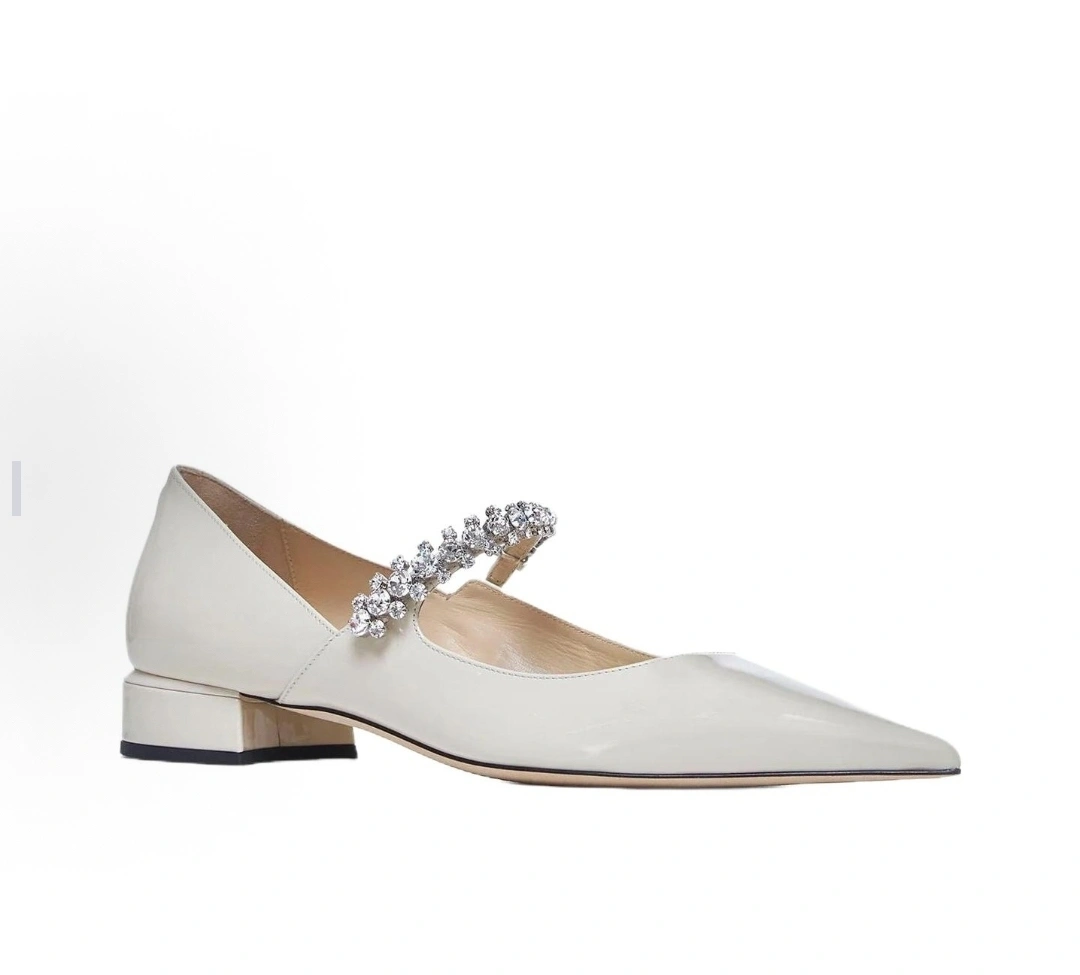 COCO-- Ji77y 3ho5 BINGPUMPFLATPATLINEN Heel height：4.5CM cowhide sheepskin item:E-X158D4071